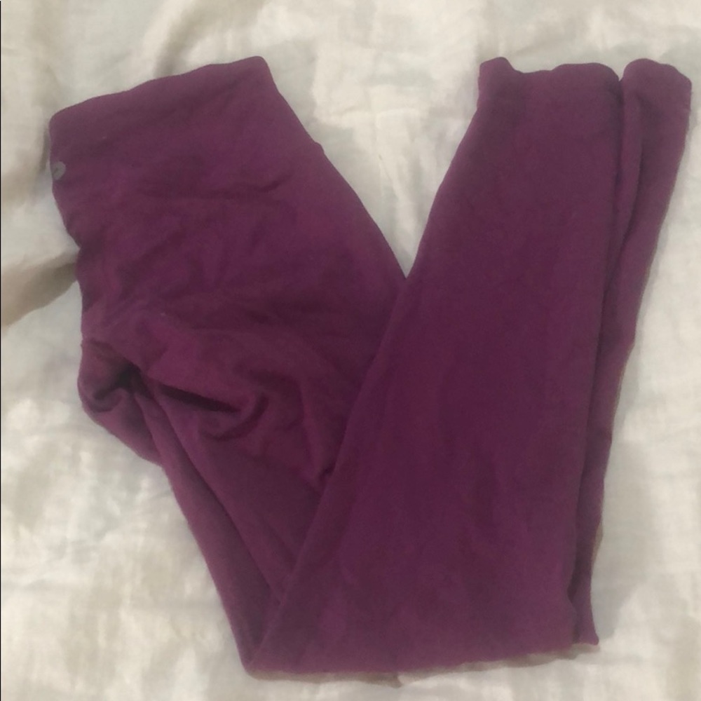 Purple 90 degree leggings